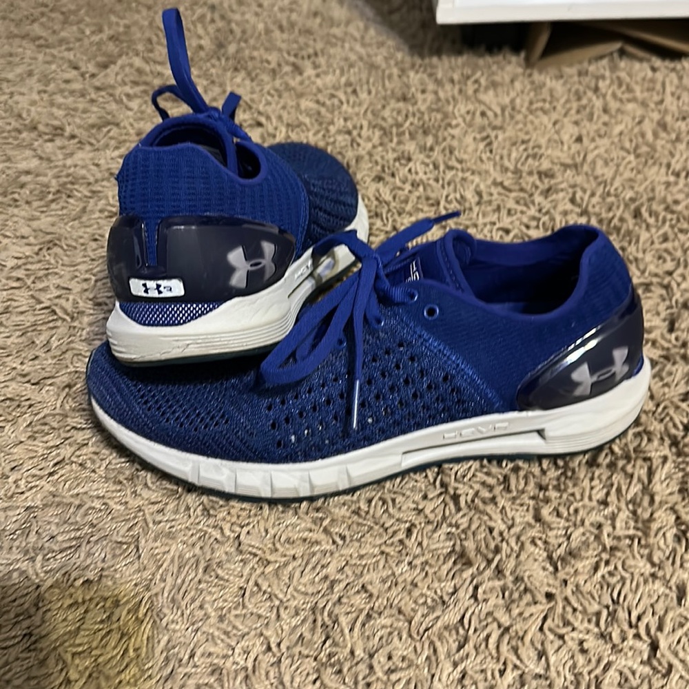 Under Armour Sonic HOVR Running Shoes, Womens Sz 8, Blue